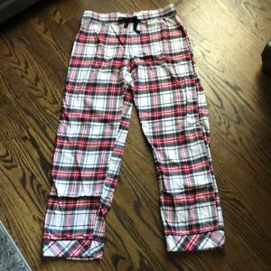 GAP Holiday plaid pajama pants